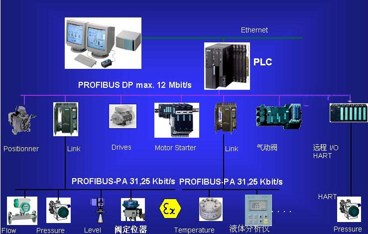 PROFIBUS自動(dòng)化系統(tǒng)常用現(xiàn)場(chǎng)總線 安徽得潤(rùn)電氣技術(shù)有限公司，DCS系統(tǒng)專業(yè)集成商，全國(guó)統(tǒng)一客服熱線：400-0551-777